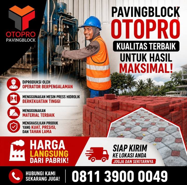 Cari Paving Block Terdekat di Jogja? Ini Tips Memilih Supplier yang Tepat